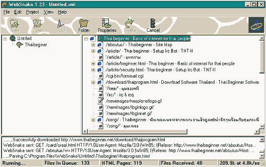 Websnake 7